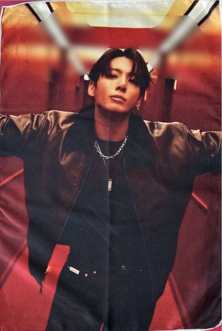 BTS Jungkook ハート型アクリルフォトブロック•スクエアフォトブロック