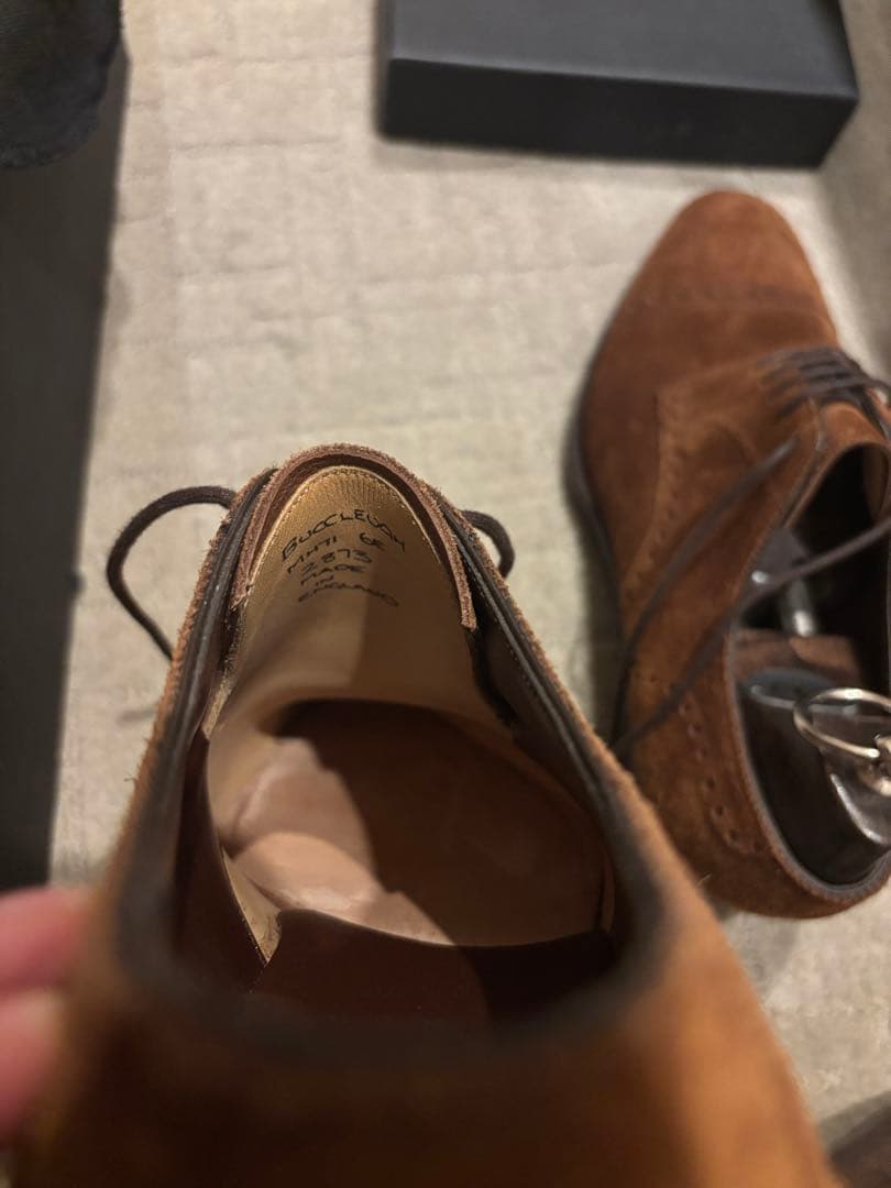 Gaziano Girling Buccleuch ポロスエード 6E