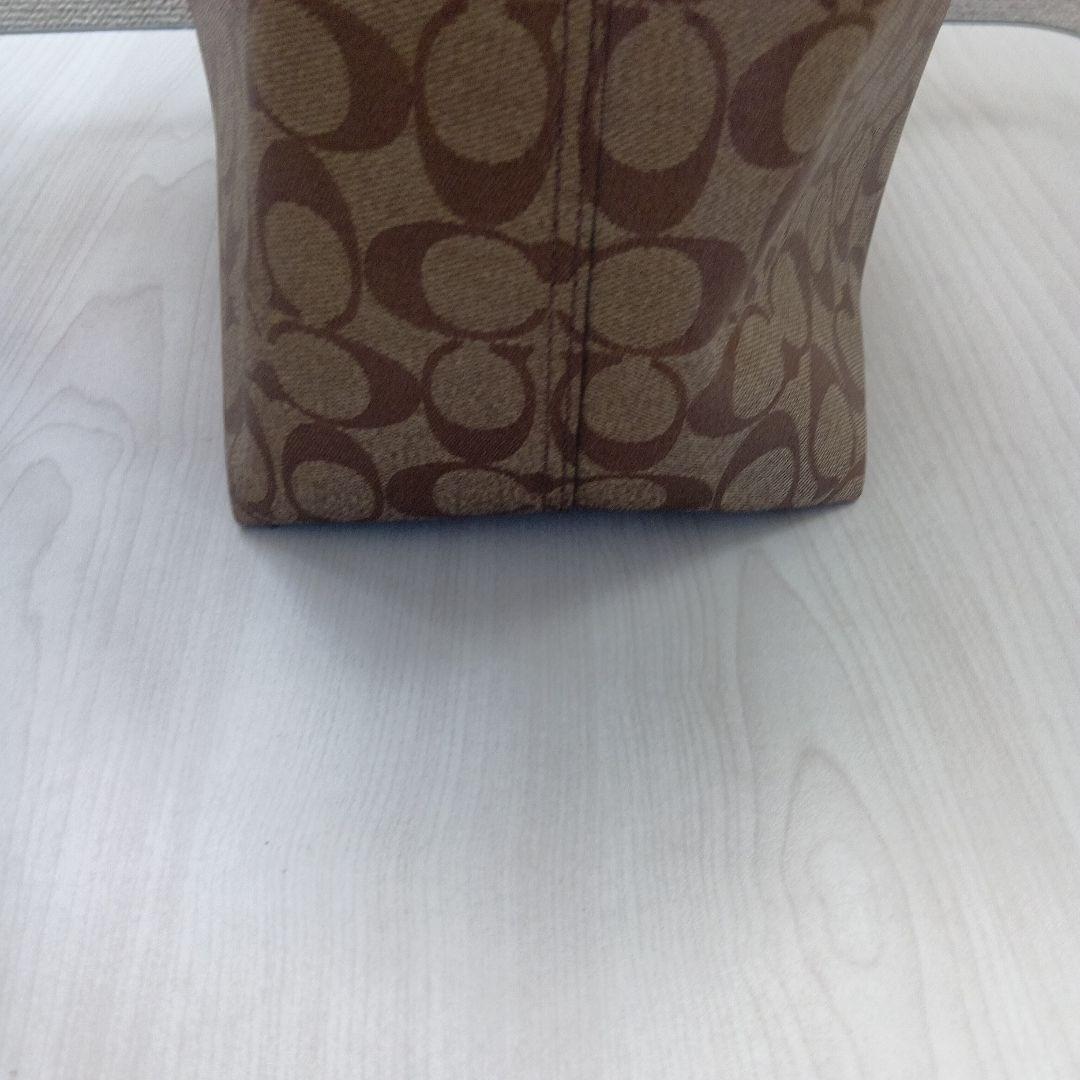 COACH ロゴプリント トートバッグ