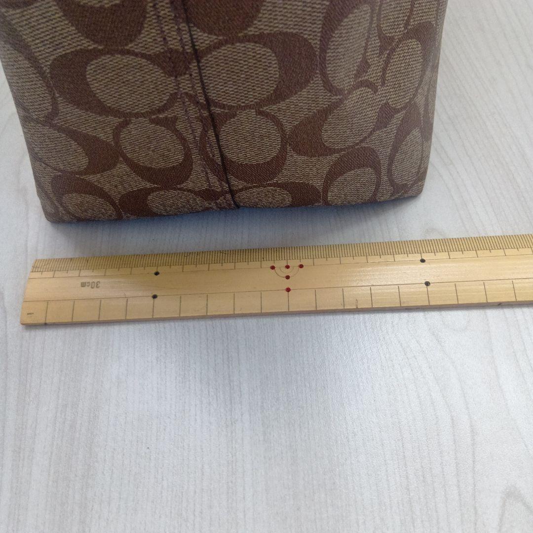 COACH ロゴプリント トートバッグ