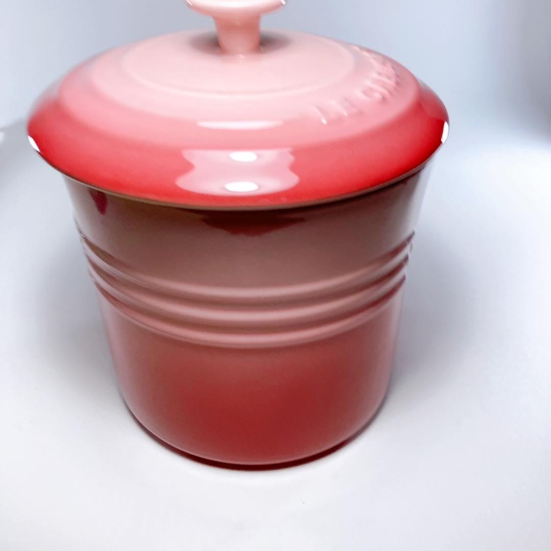ル・クルーゼ フードコンテナ ナチュラルピンク　|2957|