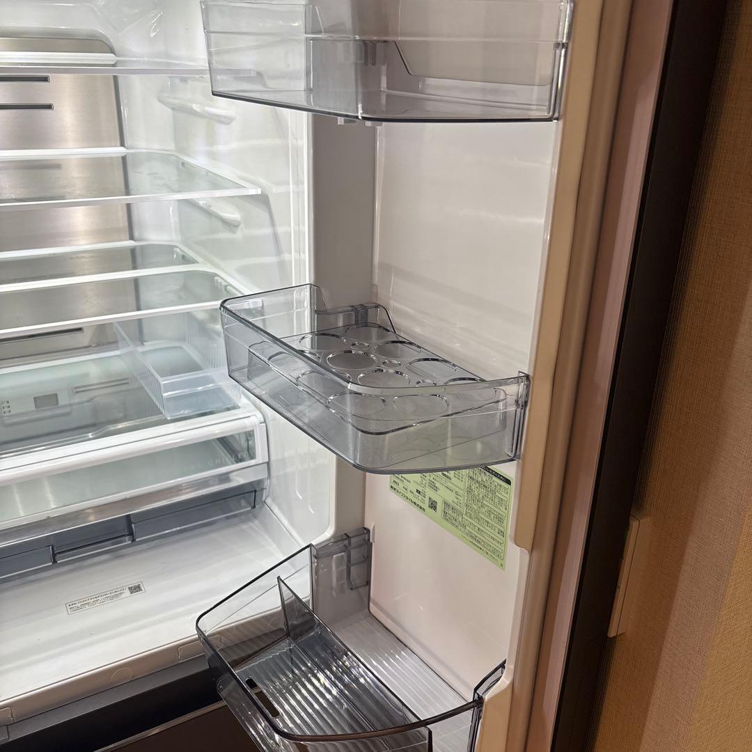 価格相談可【2023年製 ほぼ未使用品】TOSHIBA 6ドア冷蔵庫 シルバー