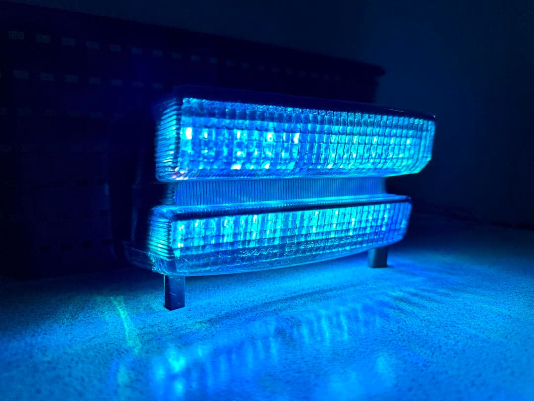 XJR400 XJR1200 4HM RGB テールランプ LED レインボー