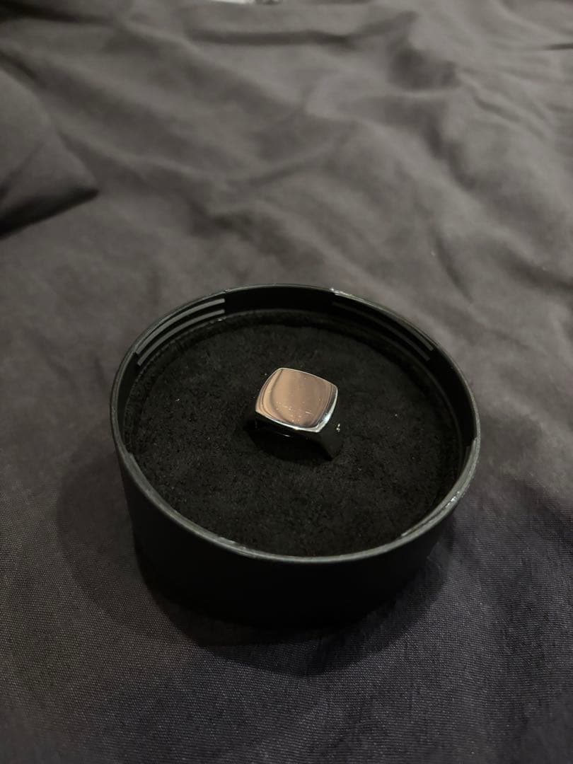 [新品未使用]トムウッド　TOM WOOD クッション・サテンリング　58