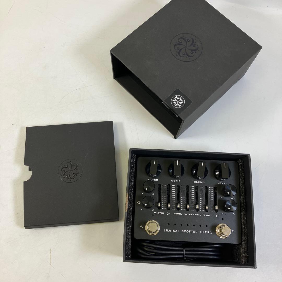 【美品】 ダークグラス ルミナス ブースター ウルトラ ベースエフェクター