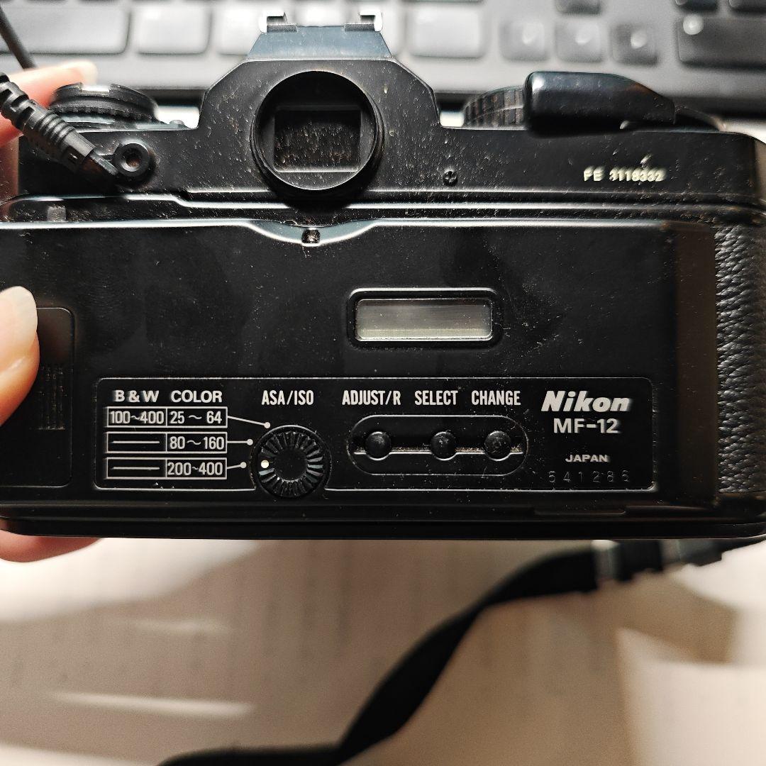 Nikon FE 一眼レフカメラ レンズ データバック ケース付き