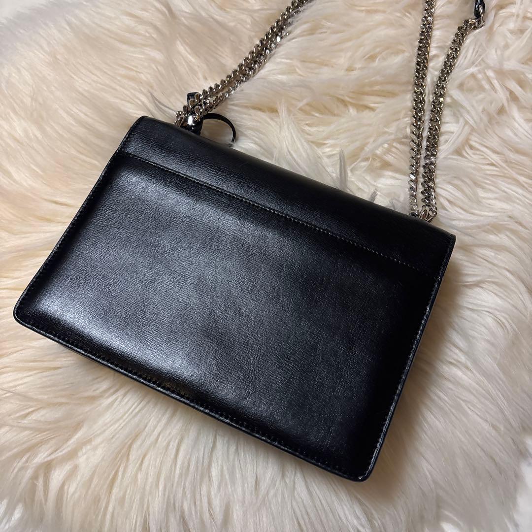 【美品】イブサンローラン チェーン ショルダーバッグ