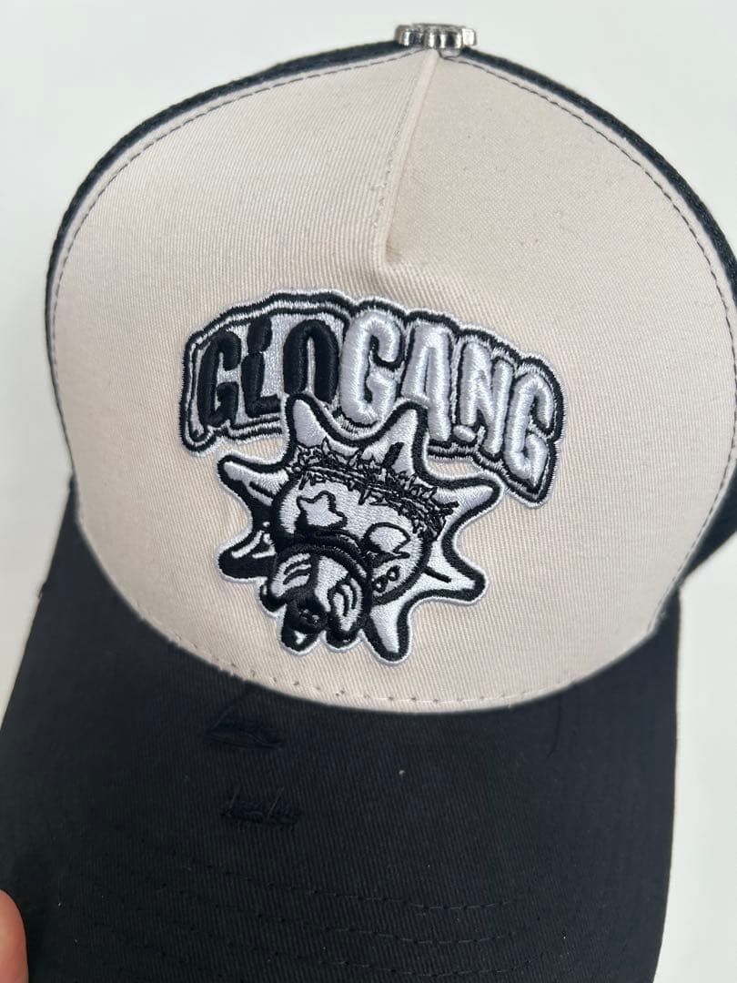 GLO GANG トラッカーハット ブラック グローギャング キャップ