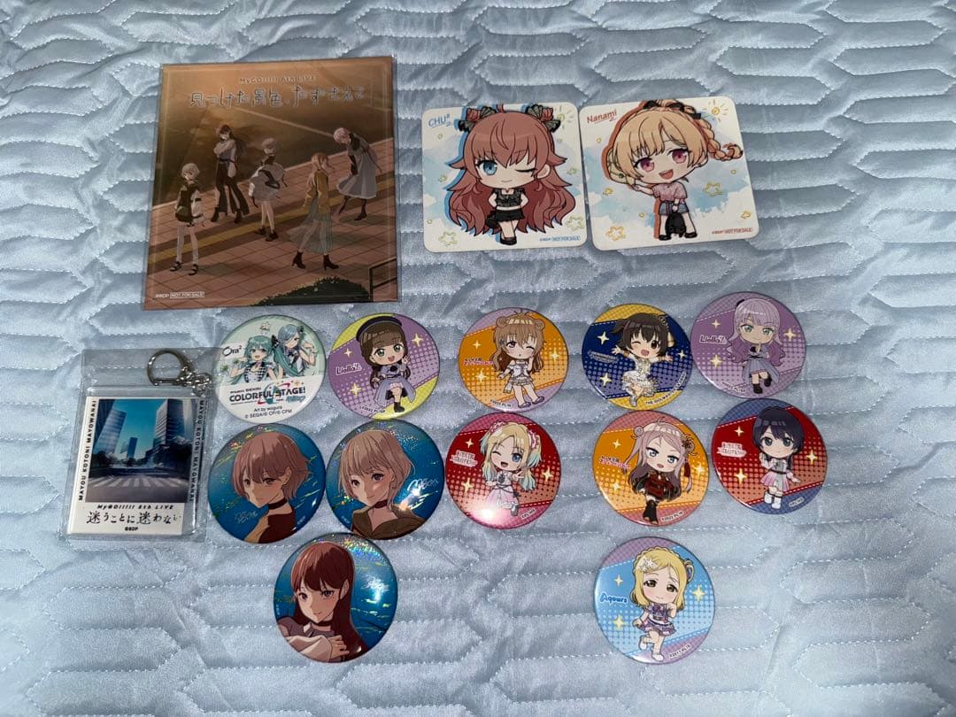 グッズ缶バッジなど　アイドルマスター　ラブライブ　バンドリなど