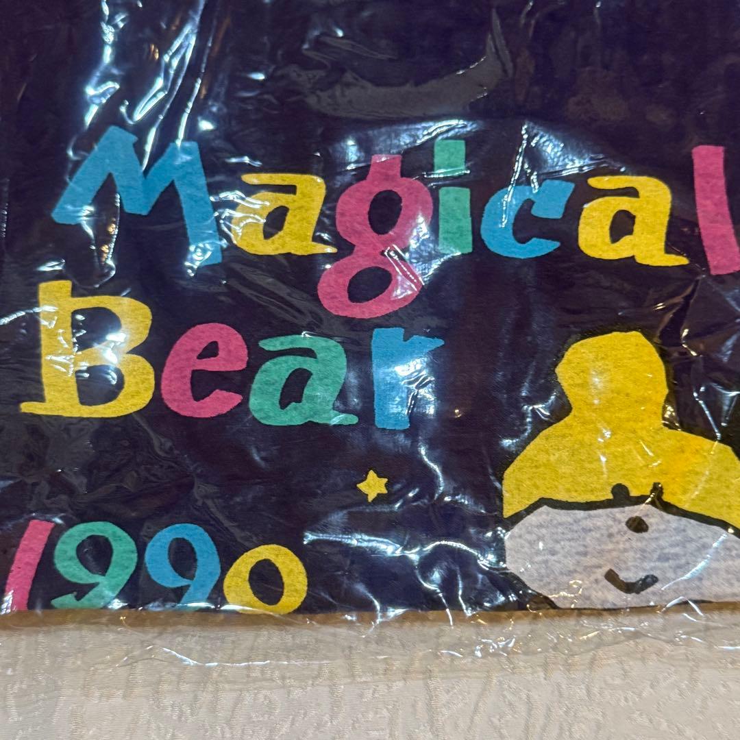 希少　レア　アルフィーグッズ　Magical Bear 1990年 黒Tシャツ
