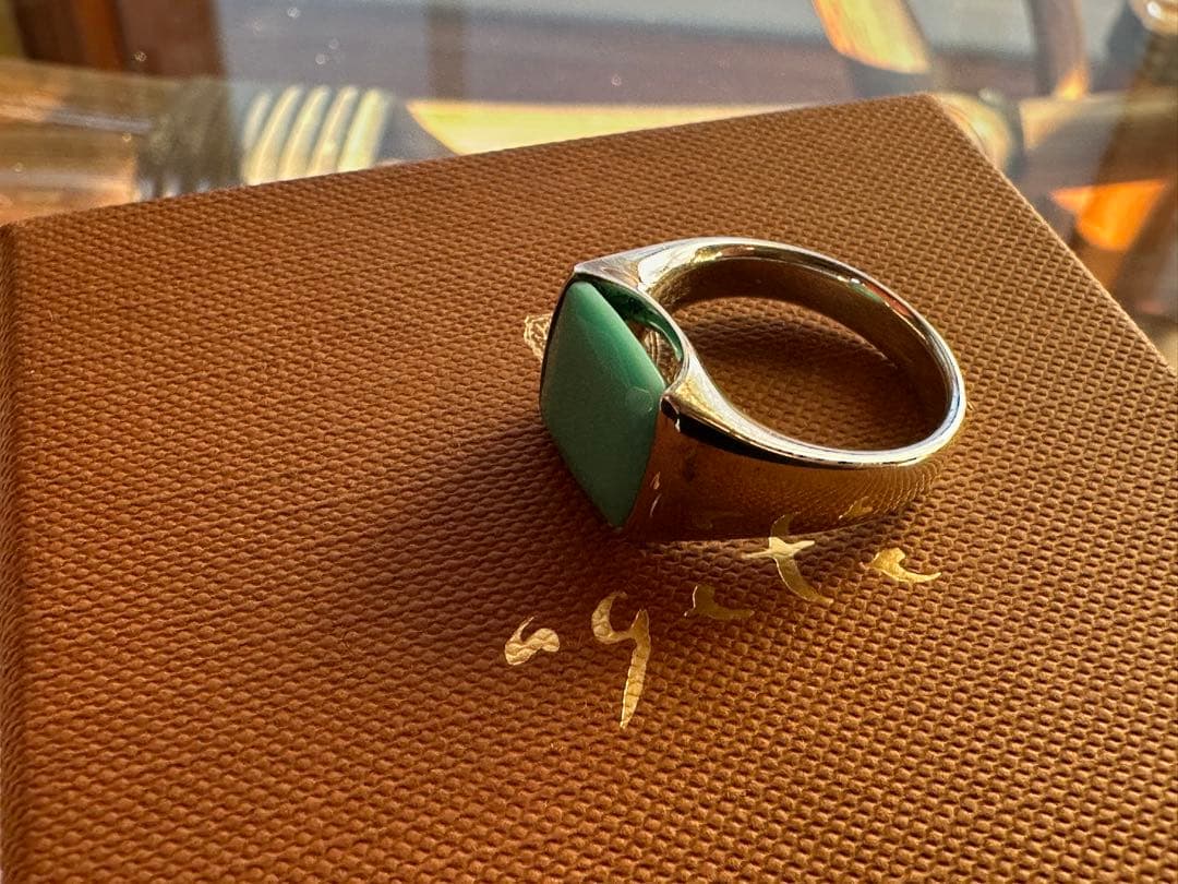 agete silver spoon ターコイズリング