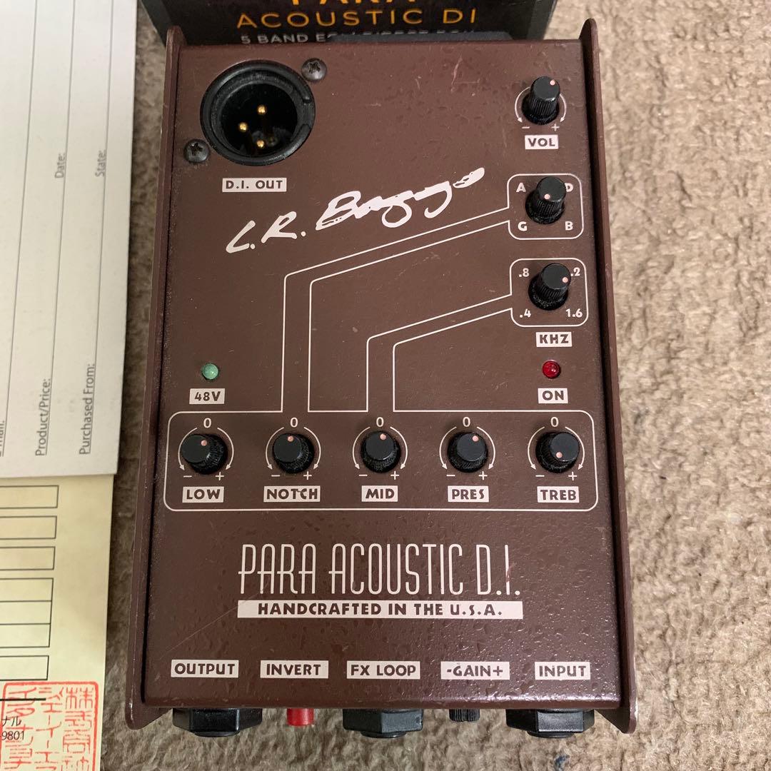 L.R.Baggs Para acoustic D.I. パラアコースティック