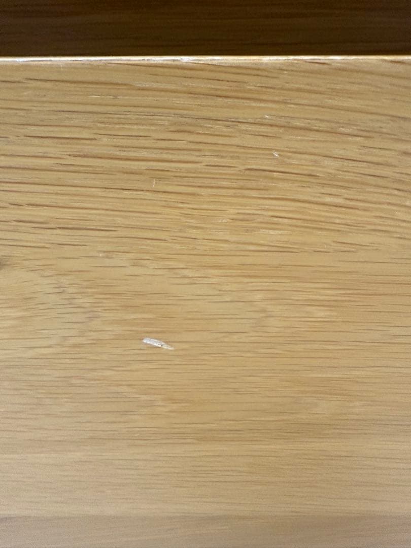 木製テレビ台 ガラス扉付き/無垢材