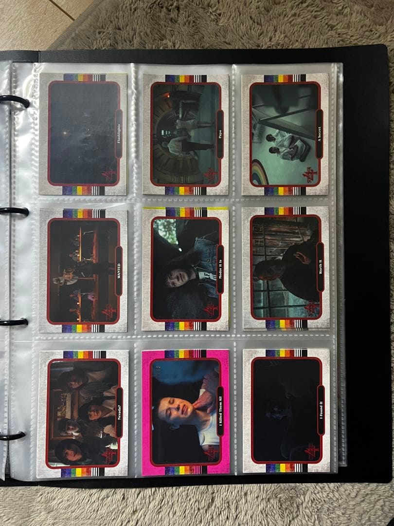 ストレンジャー・シングス トレーディングカードセット