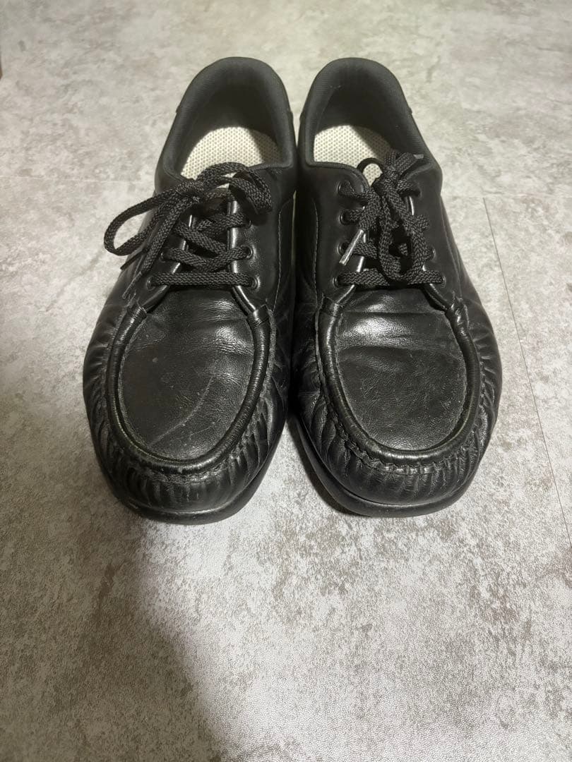 SAS モカシン　レザー　シューズ