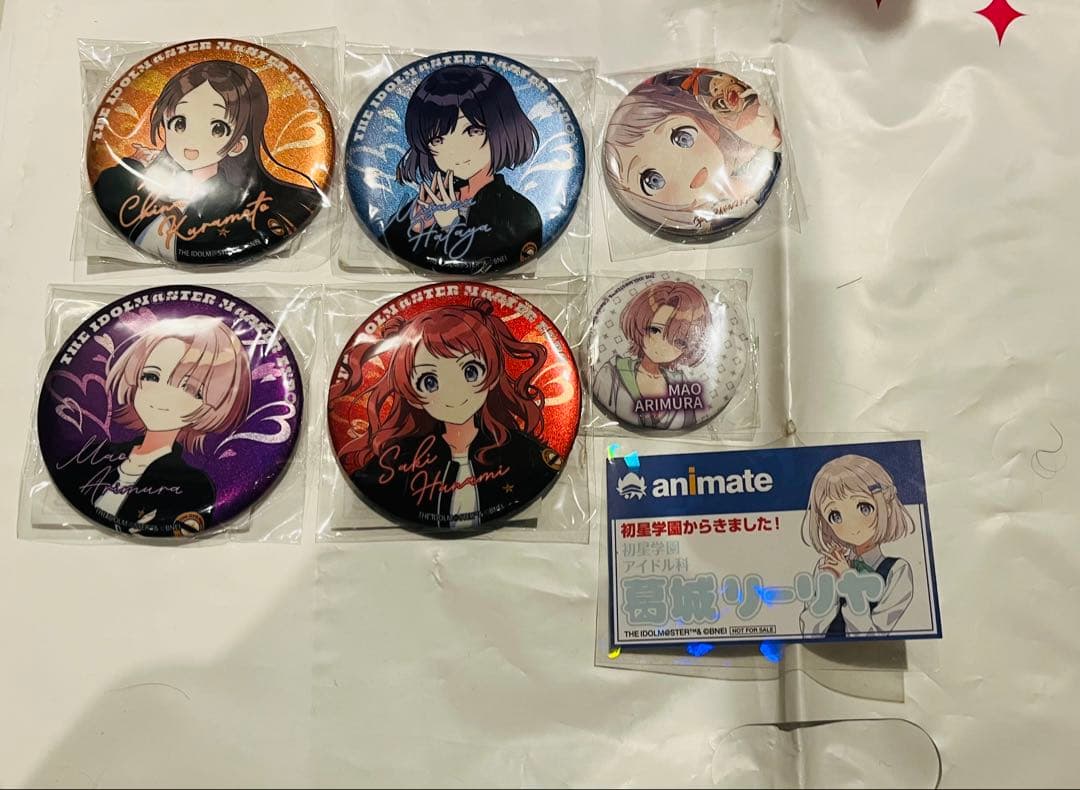 【まとめ売り】学マス 引退品 40点 CD ペンライト たぴぬい 缶バッジ