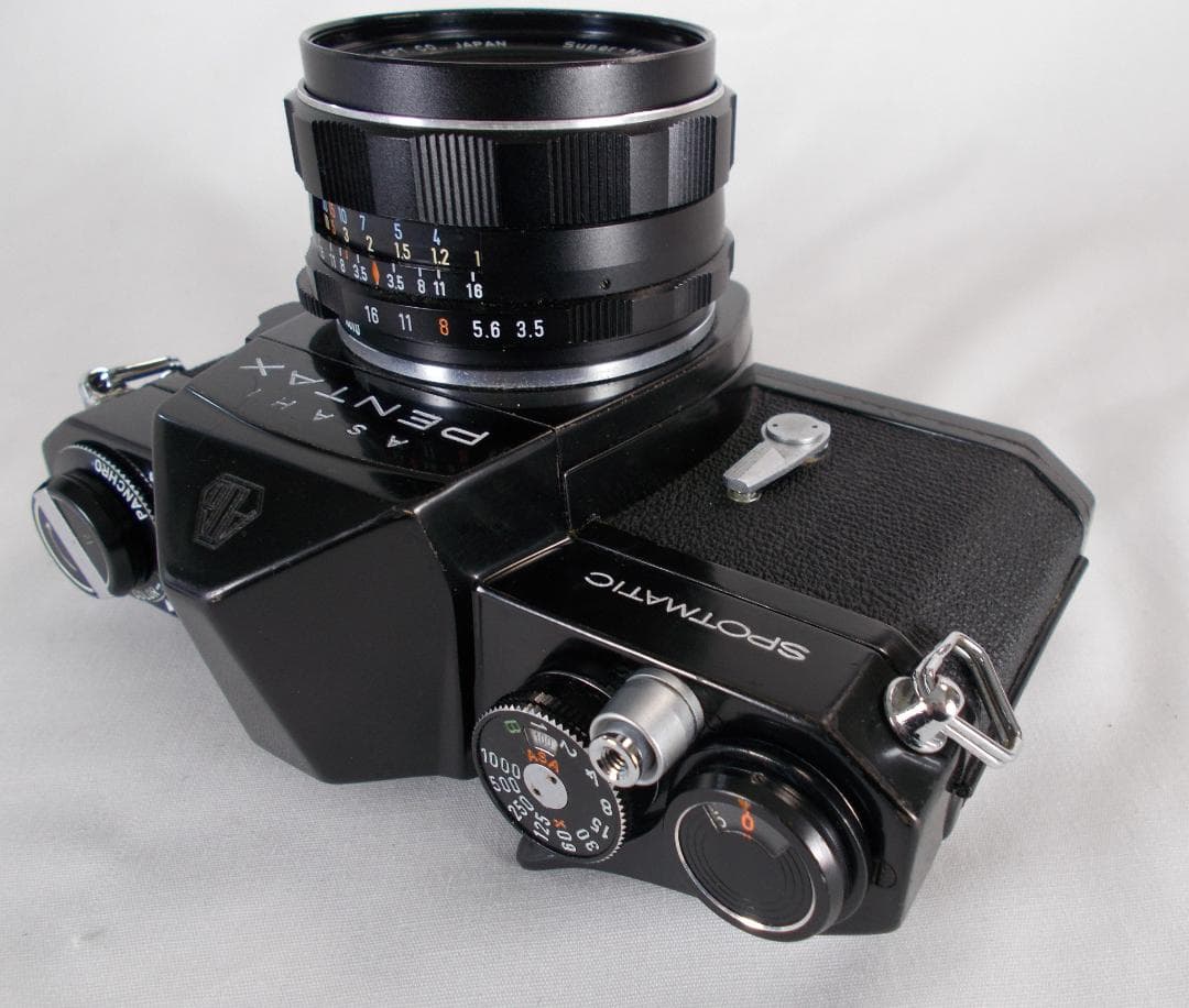 フィルムカメラ 整備済　Pentax SP　+ 広角レンズ 35mm　P257