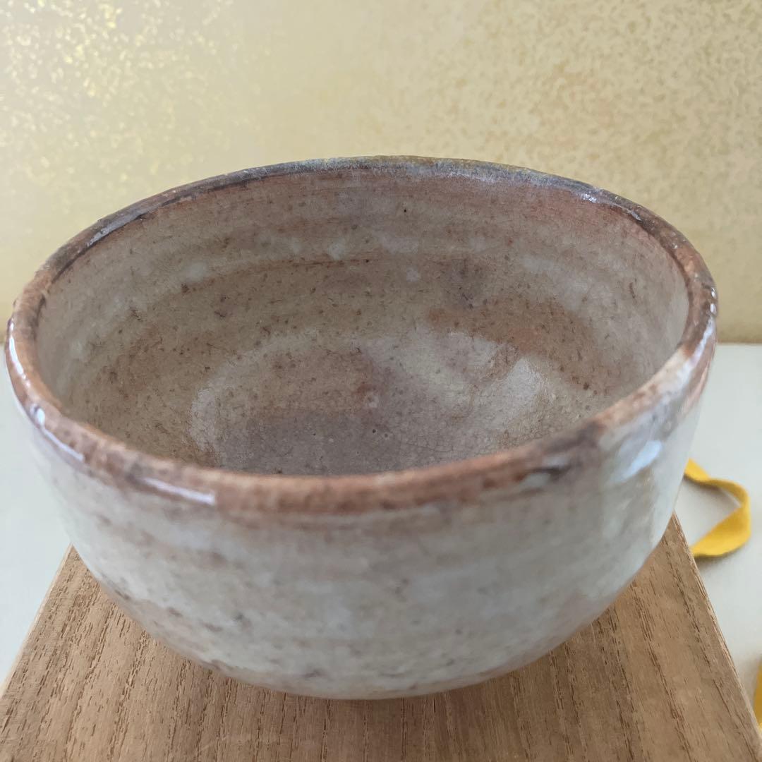 茶道具 萩焼茶碗 大徳寺誡堂和尚書付 共箱