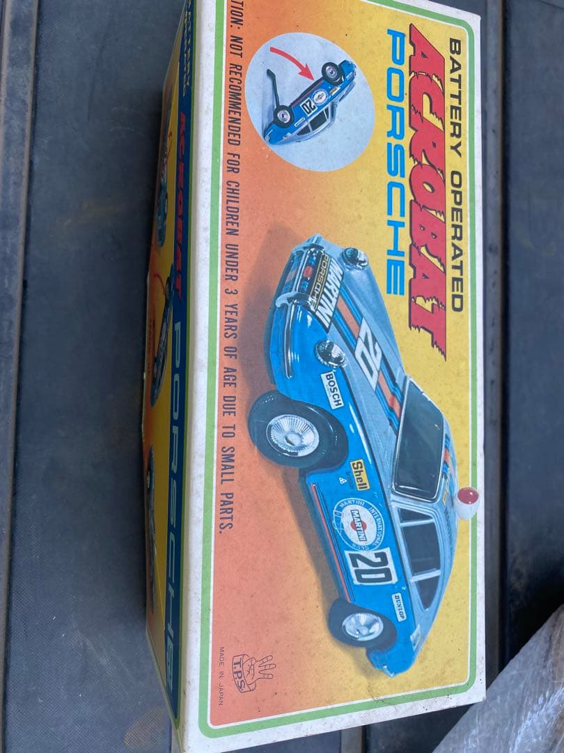 1/16スケール ポルシェ911マティーニレーシング仕様 ブリキ模型