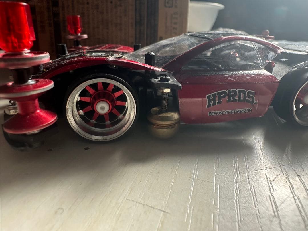 ミニ四駆　MSフレキ2台セット中古品 本日23:59分で削除します。