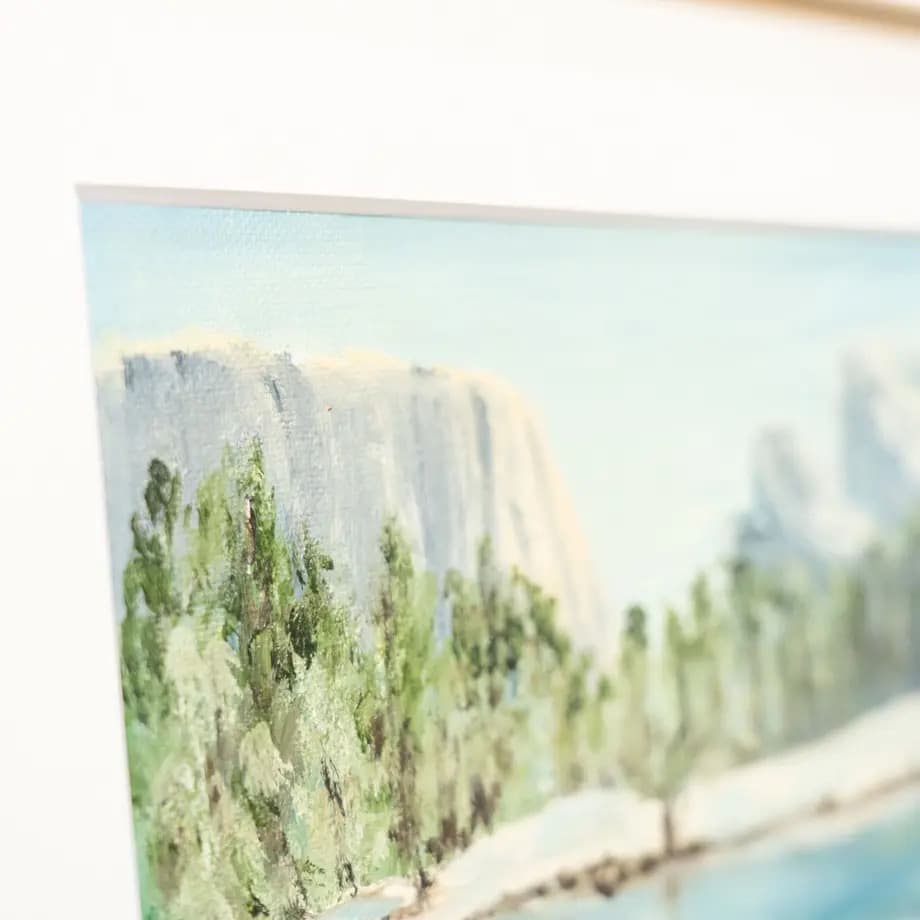 60年代　油絵　絵画　額縁