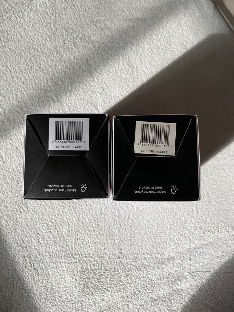 XG タンブラー 2個セット ブラック・パープル