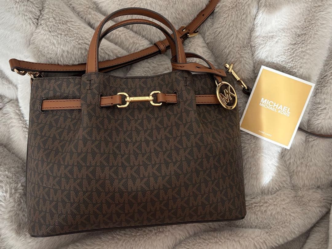 Michael Kors ブラウン ショルダーバッグ