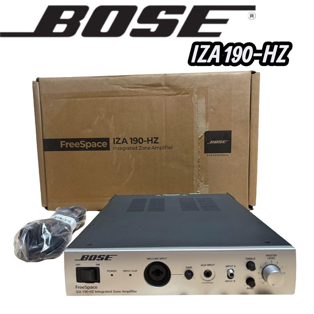箱付き BOSE　IZA190-HZ　ゾーンアンプ　パワーアンプ