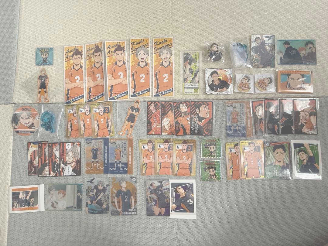 ハイキュー グッズ まとめ売り アクスタ フィギュア ぬいぐるみ 缶バッジ