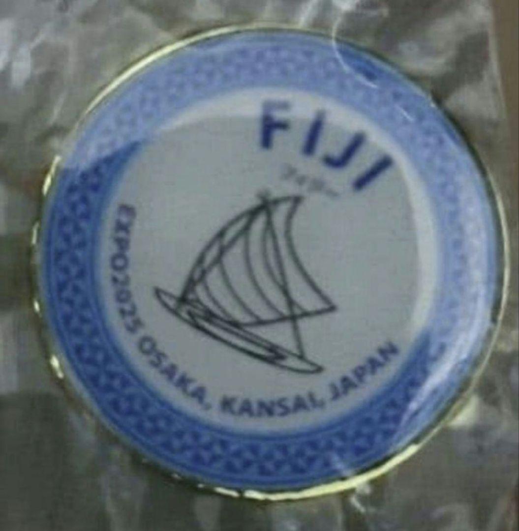 万博　ピンバッジ　フィジー大阪関西万博