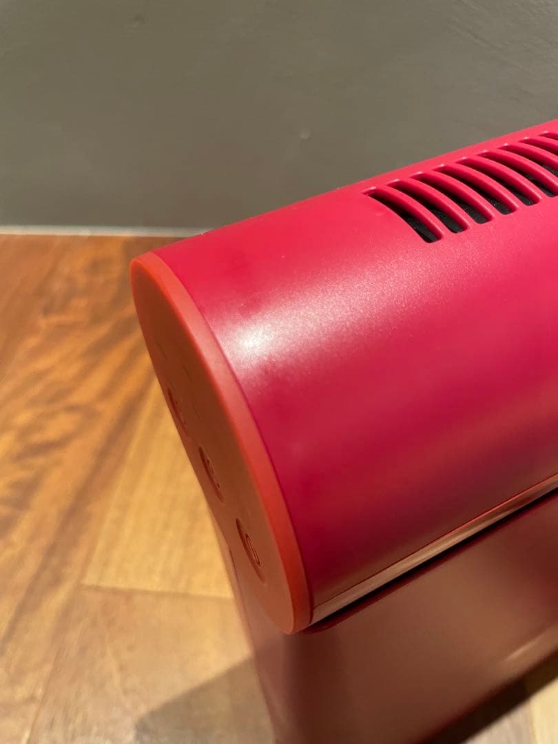 ±0 衣類乾燥機　コンパクト　乾燥機　レッド　22年製