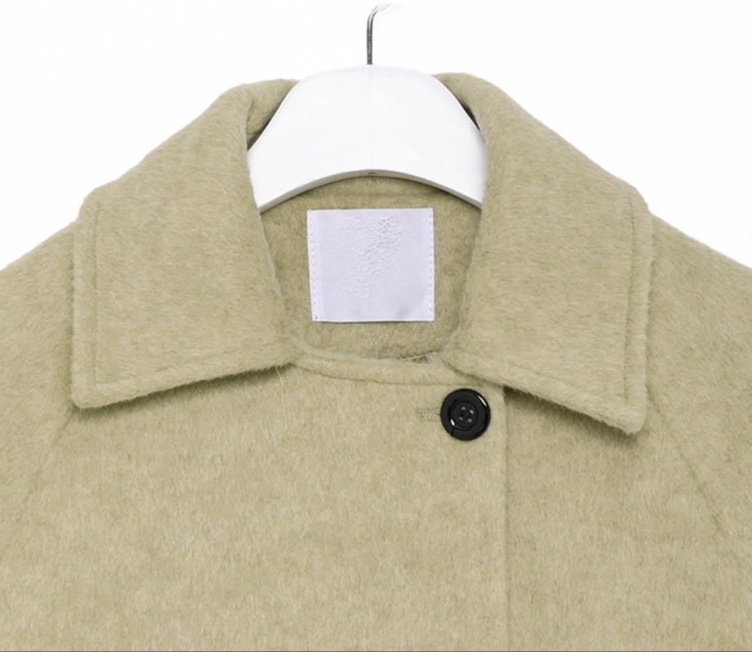 【新品未使用】nugu カラーミドルコート