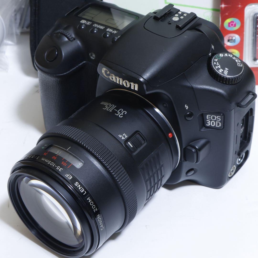 ☆スマホに送れる一眼レフ☆本格入門機!!⭐︎ キャノン EOS 30Dセット♫