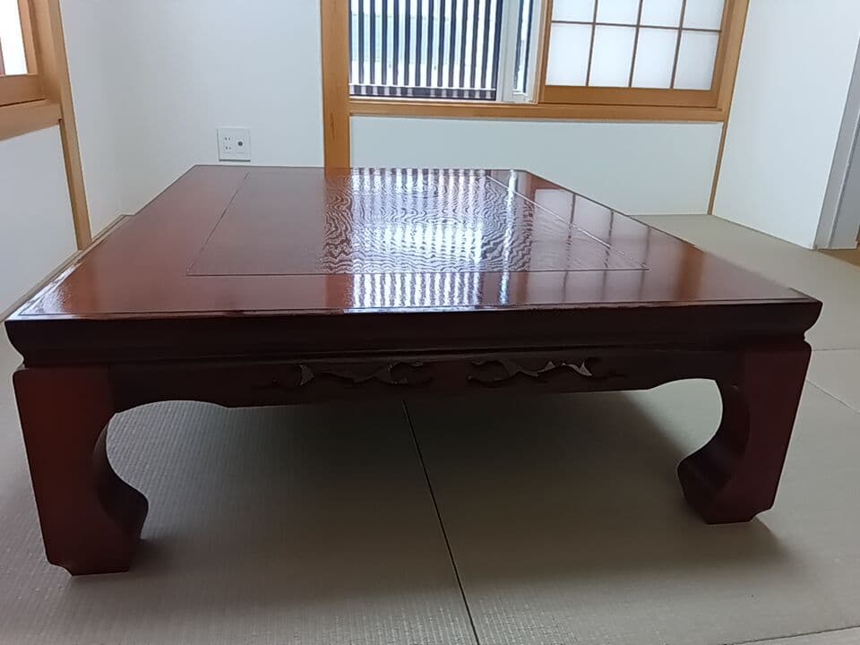 【昭和レトロ] 木製座卓
