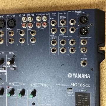 【通電品】YAMAHA MG 166CX アナログミキサー ヤマハ