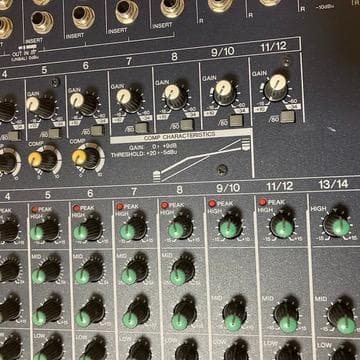 【通電品】YAMAHA MG 166CX アナログミキサー ヤマハ