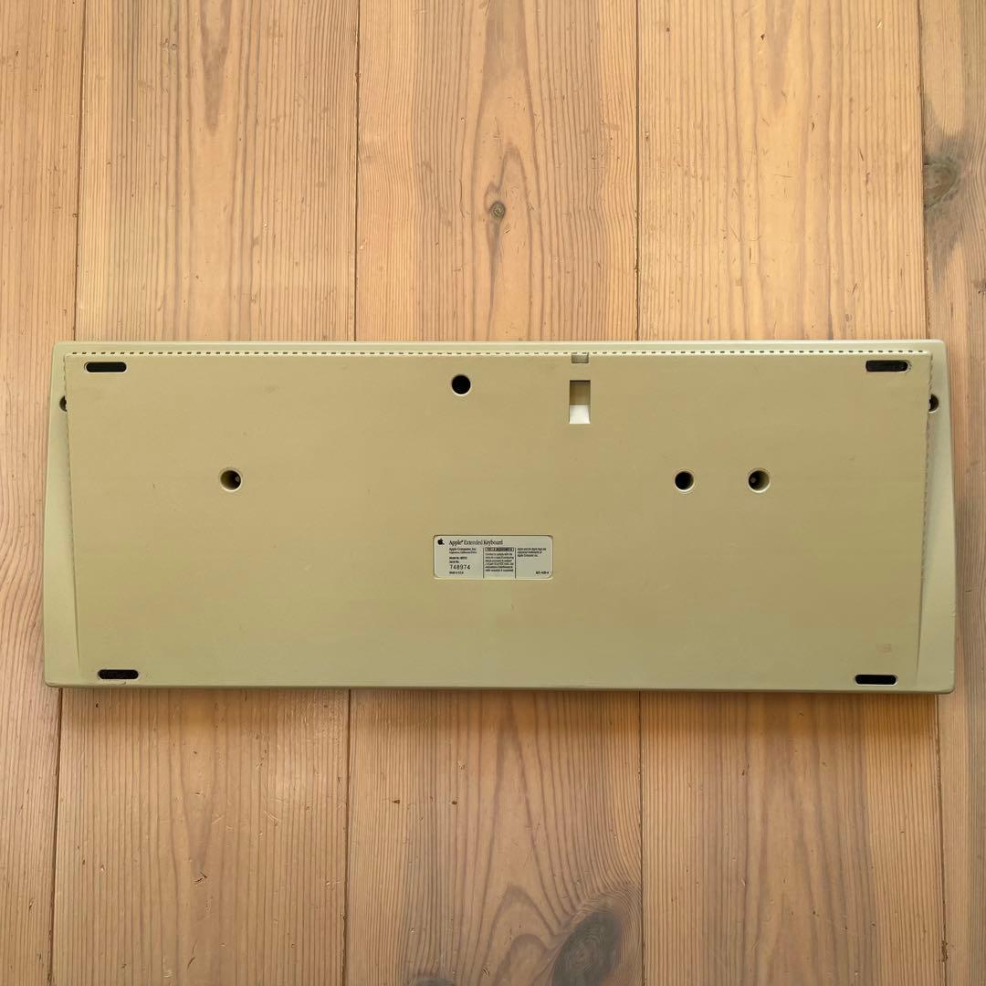 初代 Apple extended keyboard US配列 USBアダプター