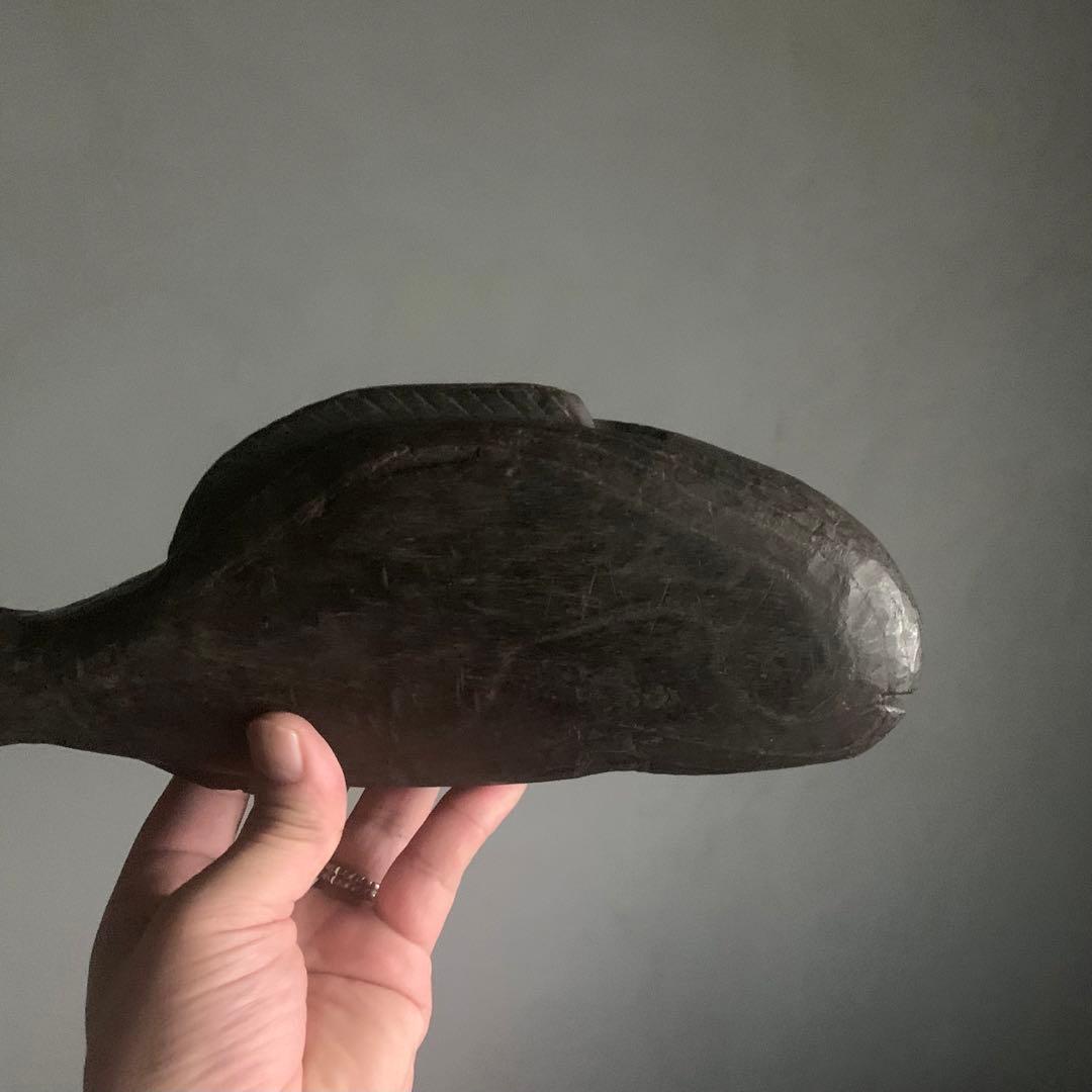 魚の 自在鉤 横木 古道具 アンティーク 日本の古道具 古道具 アンティーク