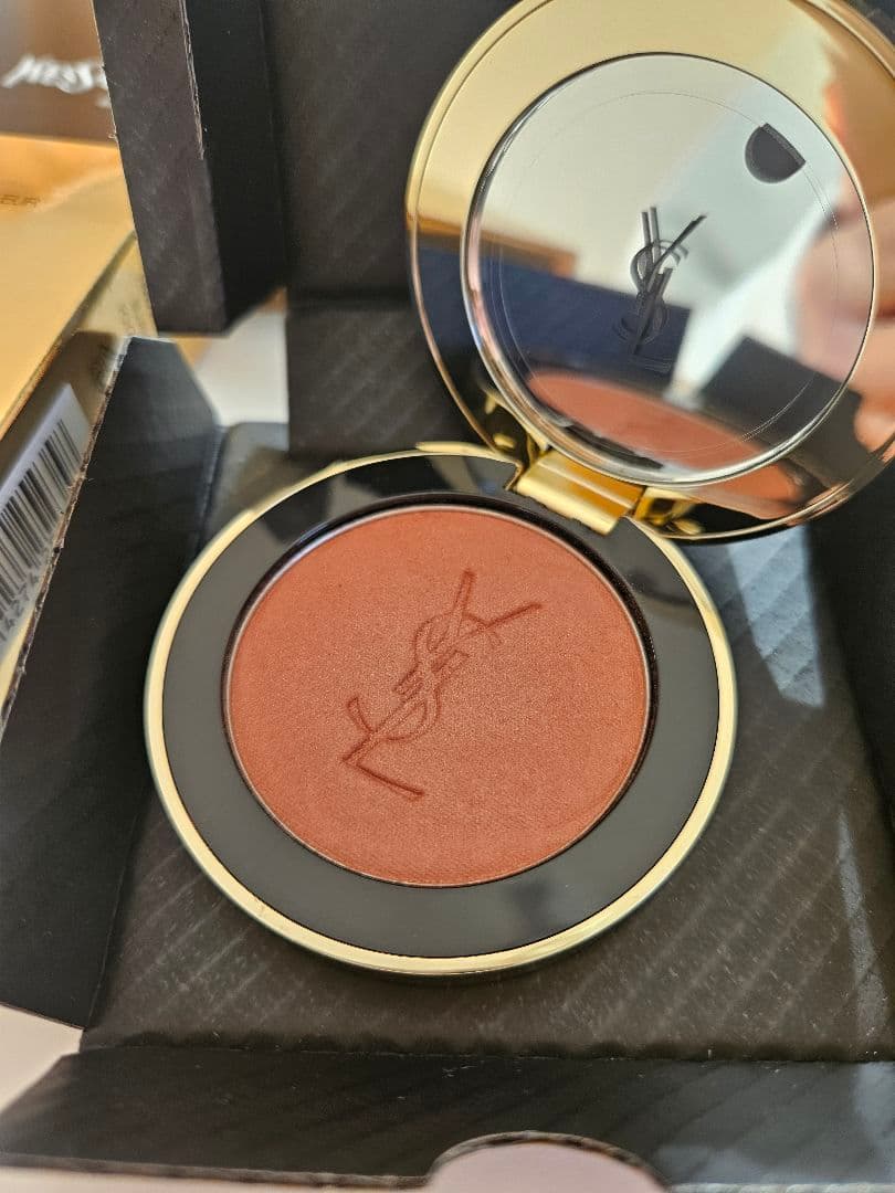 イブサンローランボーテ　チーク　メイクミーブラッシュ　12　ポーチ　ノベルティー