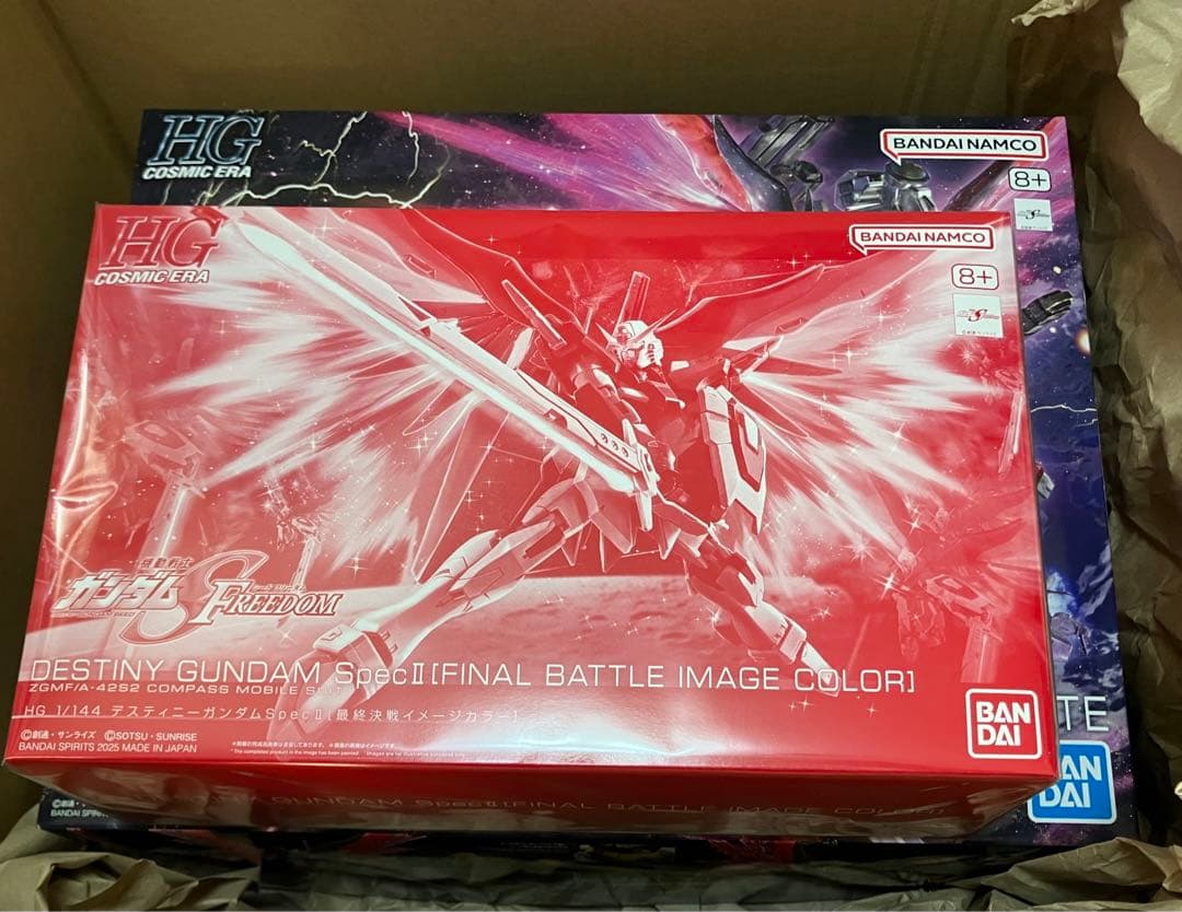 ■HG デスティニーガンダム3種類セット 無印＆spceⅡ2種