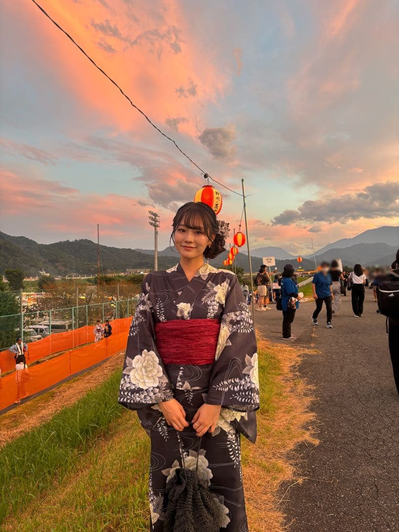 Dita 浴衣　凪の藤ながれ