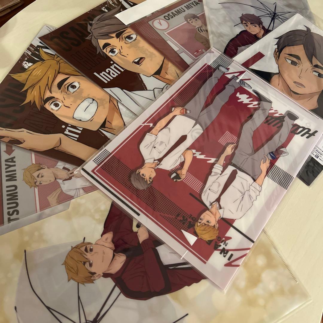 ハイキュー クリアファイル 宮兄弟セット 宮侑 宮治