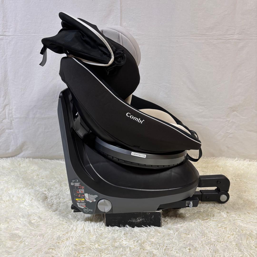 極美品　Combi クルムーヴ スマート ISOFIX エッグショックNeo