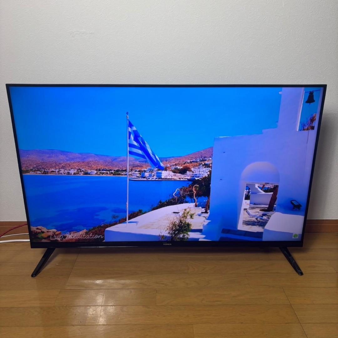あ*あ様 【美品】KONKA 4K対応 43型チューナーレステレビ 2022年製