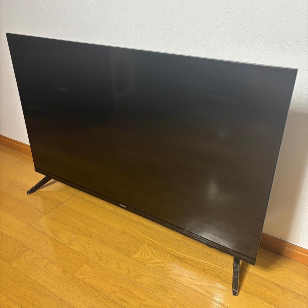あ*あ様 【美品】KONKA 4K対応 43型チューナーレステレビ 2022年製