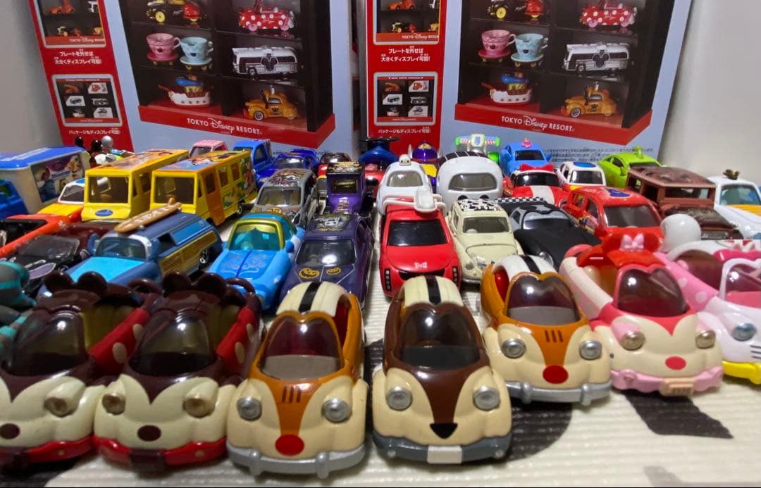 ディズニートミカ ミニカー セット 53台
