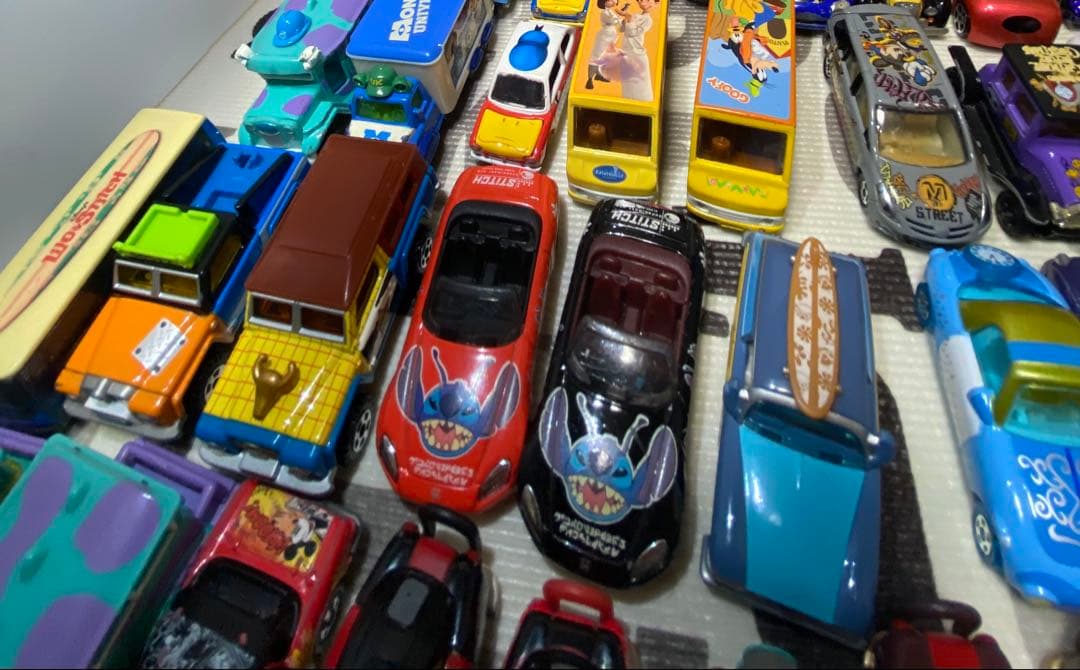 ディズニートミカ ミニカー セット 53台