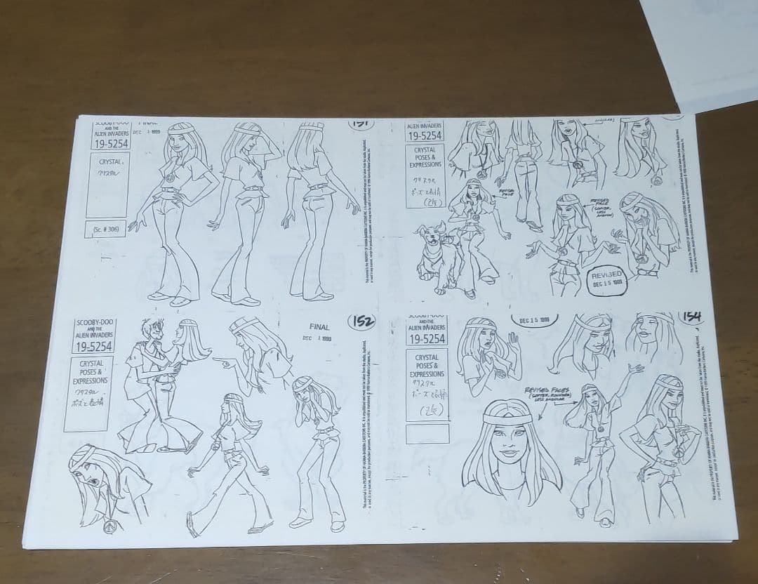 スクービードゥー　設定資料