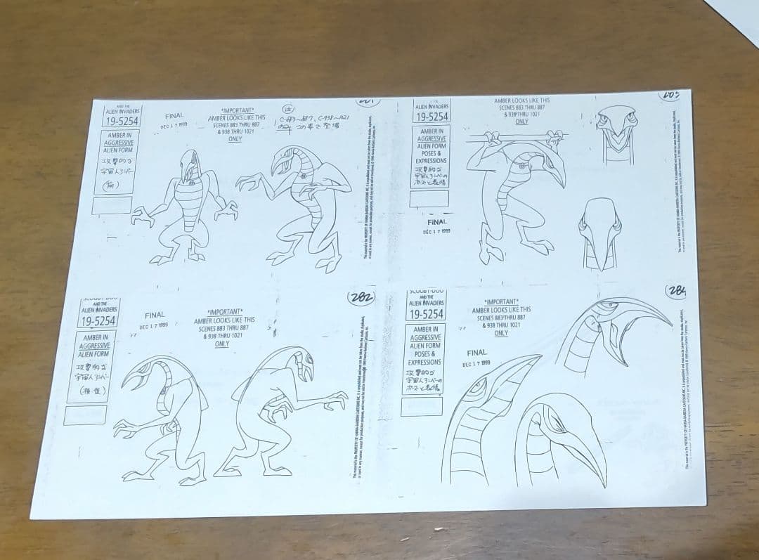 スクービードゥー　設定資料