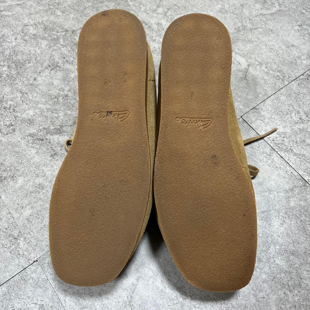 極美品 clarks ワラビー US8.5 送料無料